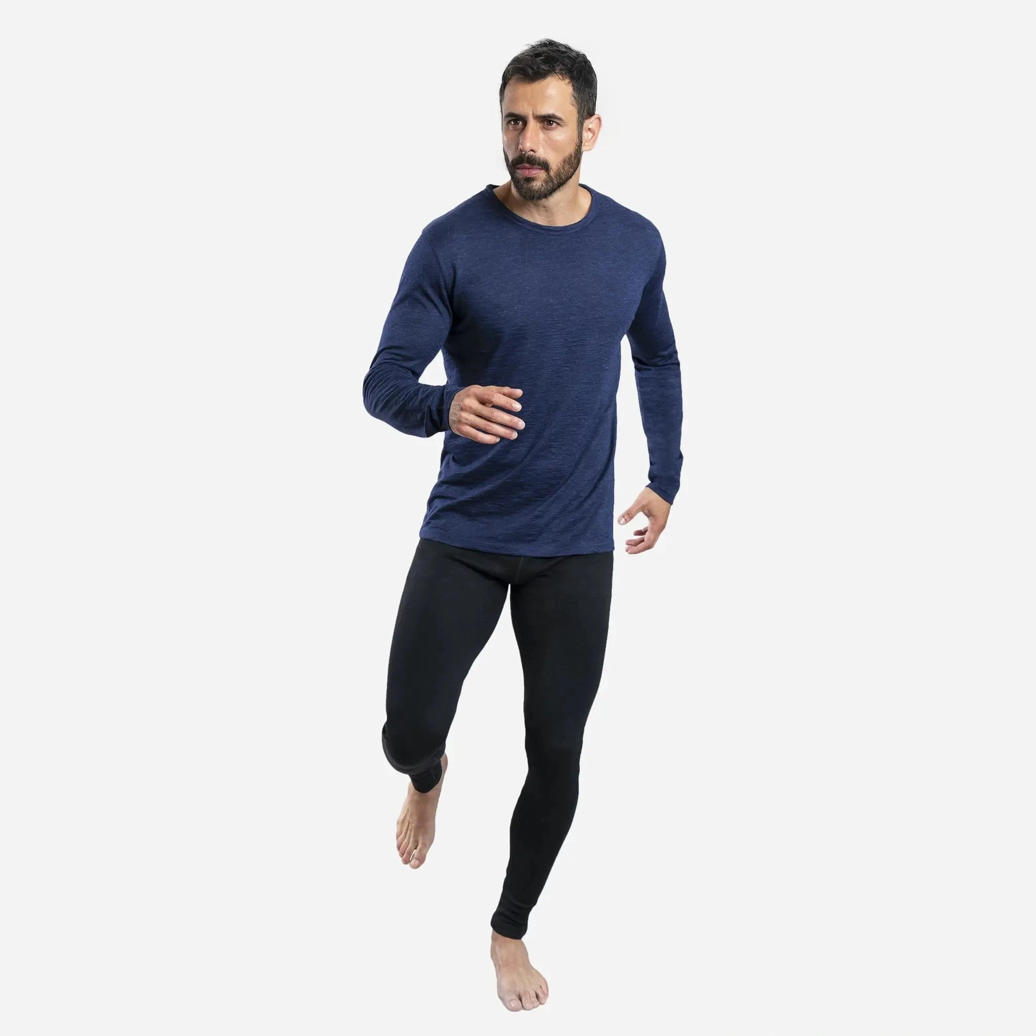Cozy Alpaca Wool Leggings for Men: Your 420 Midweight Comfort Zone!