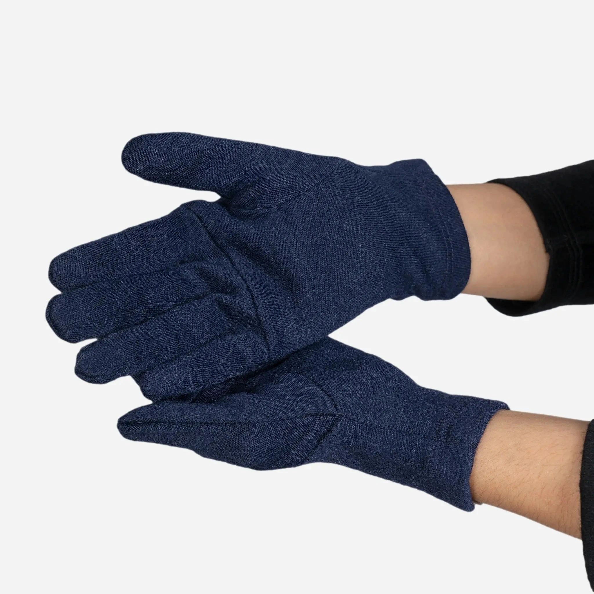 Cozy Unisex Alpaca Wool Gloves - Perfect Midweight Warmth for Everyone!